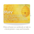 Waldorf Seasonal Verse Cards by Month, digital cards, homeschool Steiner, Waldorf teacher cards, seasonal table decorations, waldorf home