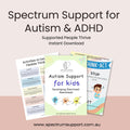 ADHD & Autism Cheat Sheet Understand Common Reasons Function of Behavior Kids and Adults for teachers, schools, parents, therapist handout