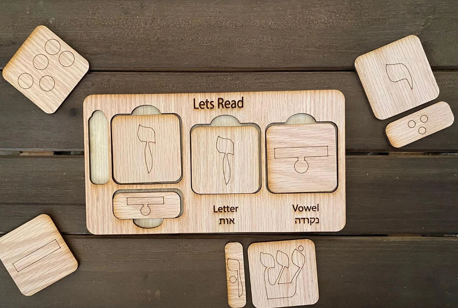 Hebrew Reading Tray