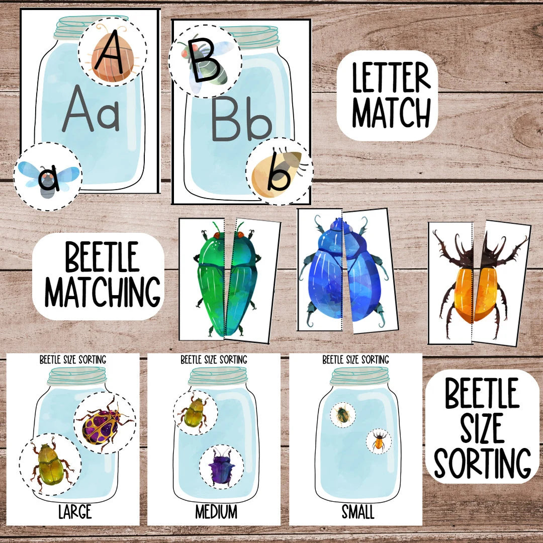 Insect Unit Study, Preschool Curriculum, Preschool Printable, Preschool Learning, Preschool Education, Montessori Materials, Homeschool