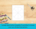 All About Me Spinner Wheel, Back to School Coloring Craft for Kids, First Day of School Activity