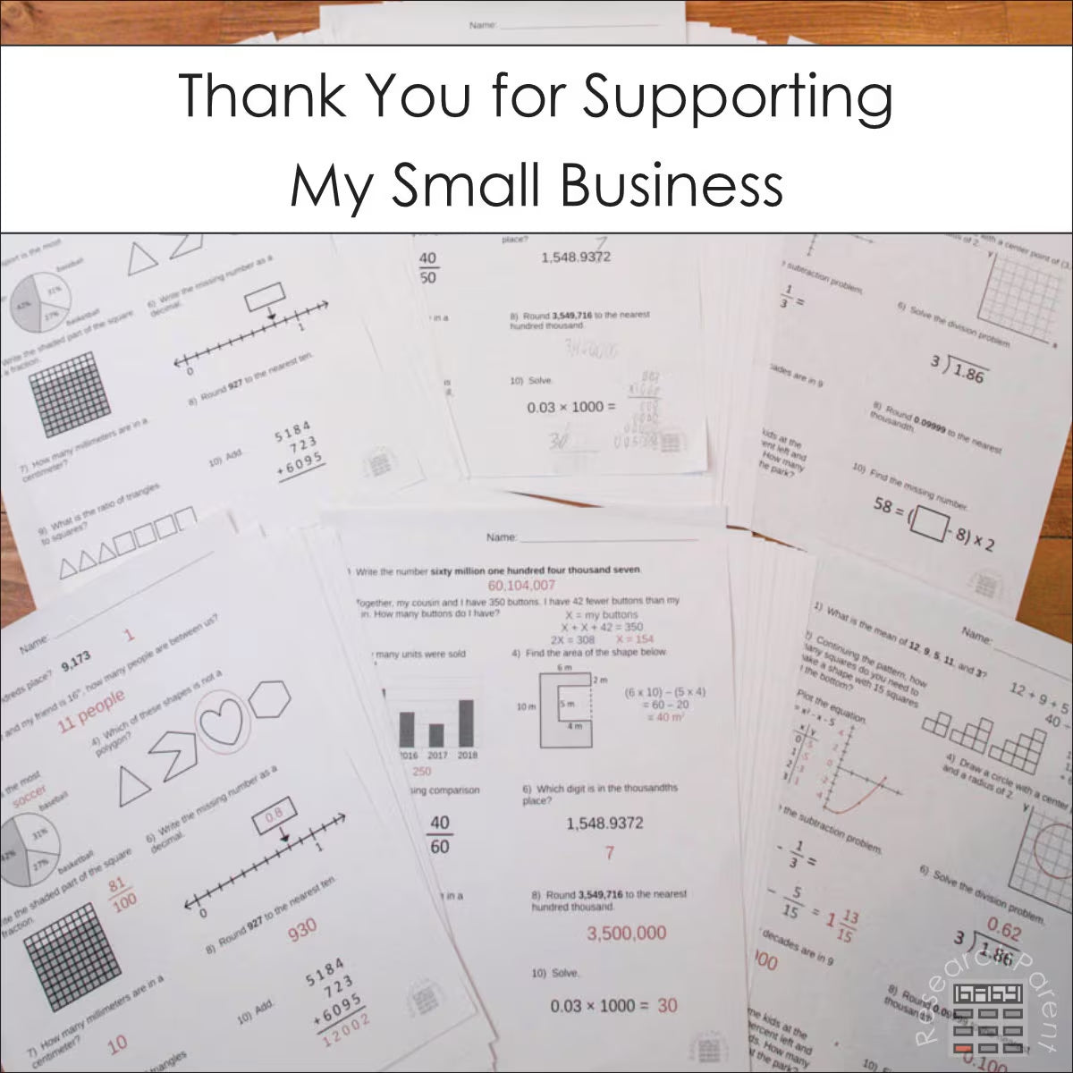 Fifth Grade Minimalist Math Homeschool Curriculum