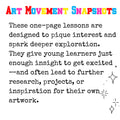 Art History Lesson Mega Bundle | Over 60 lessons - Homeschool Printable | Easy Art Curriculum | Kids Art Appreciation - Homeschool Activity