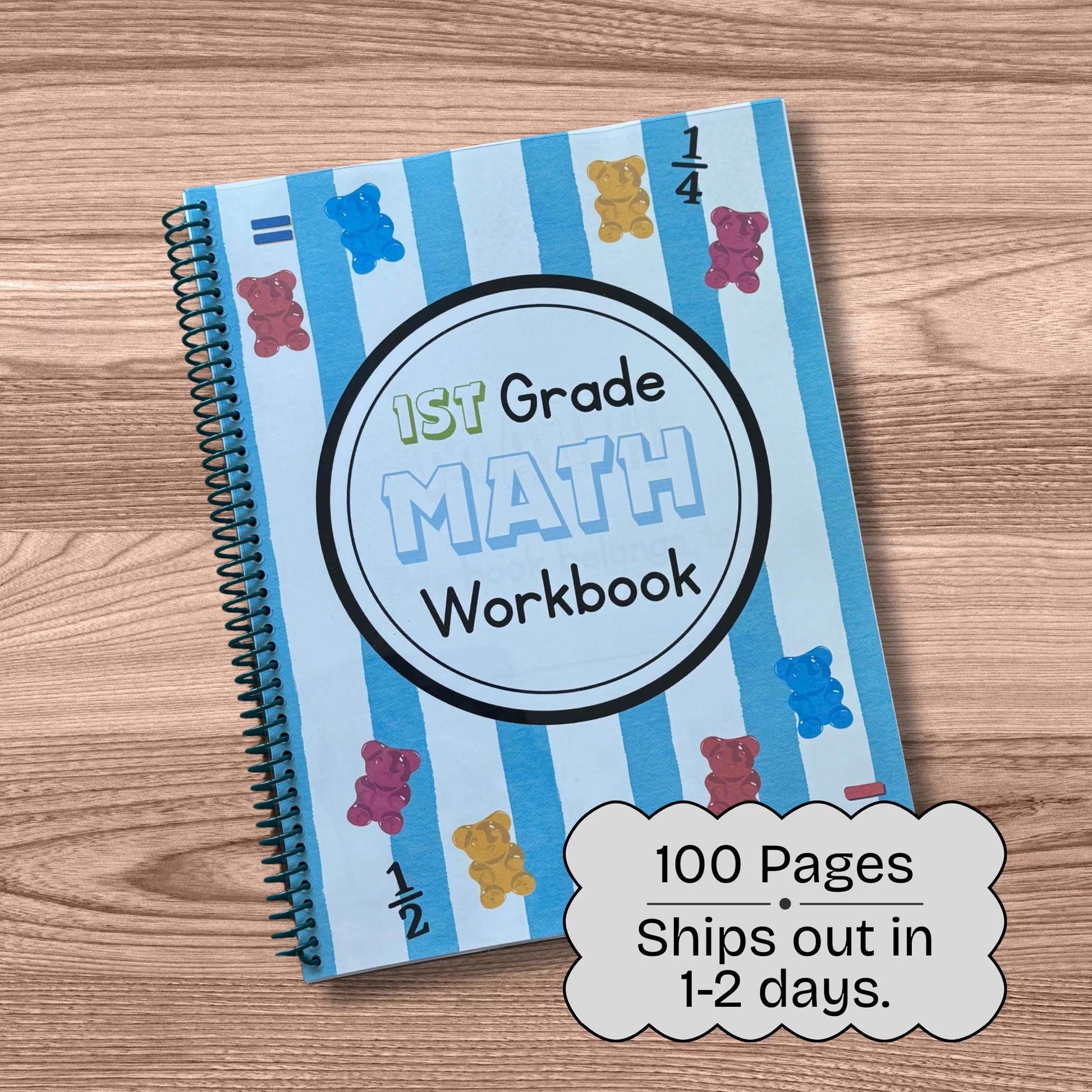 First Grade Math Workbook