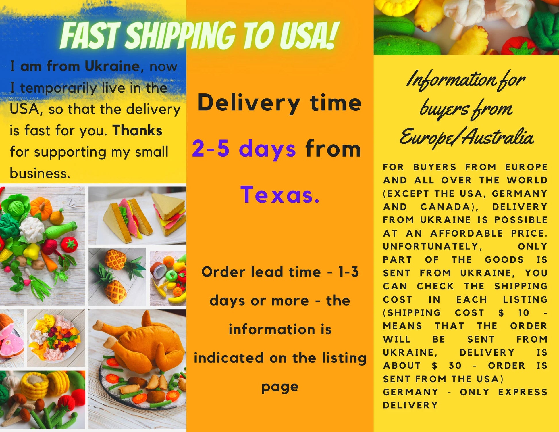 Carrot play food (felt food, vegetables, pretend play kids kitchen, plush toy, cooking toys, doll fake food, farmers market for baby)