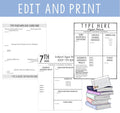 Editable Syllabus Templates for Middle School and High School
