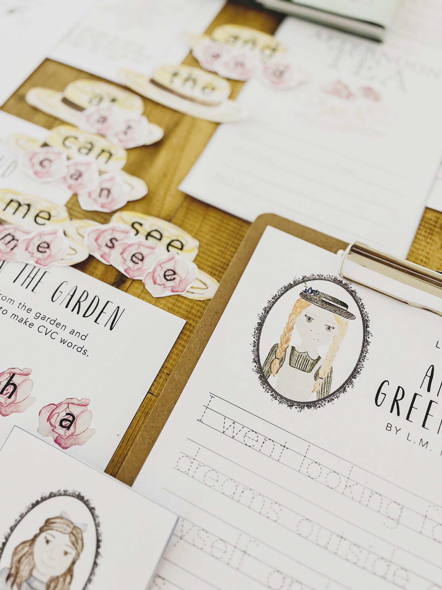 Literacy Mini Study | L.M. Montgomery | Anne of Green Gables Printables