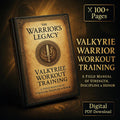 Valkyrie Warrior Workout Training eBook | Norse Fitness Field Manual | At-Home Warrior Strength & Discipline Guide