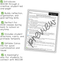 WICOR One Pager for AVID | Writing Inquiry Collaboration Activity | Editable AVID Classroom Resource