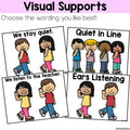 Preschool Classroom Rules Bundle | Posters, Mini Books & Behavior Expectations | Back to School Printables