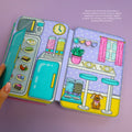 Printable DIY project Dream Dollhouse with Paper Dolls Busy Book & Activities for Kids PDF