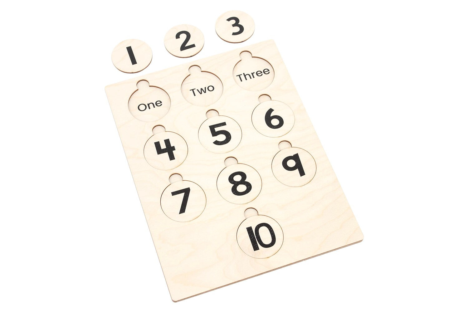 Numbers Board | Montessori Materials | Counting Board | Educational Material