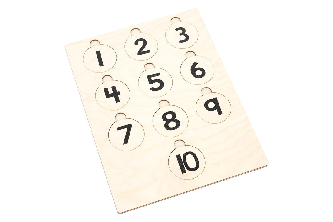 Numbers Board | Montessori Materials | Counting Board | Educational Material