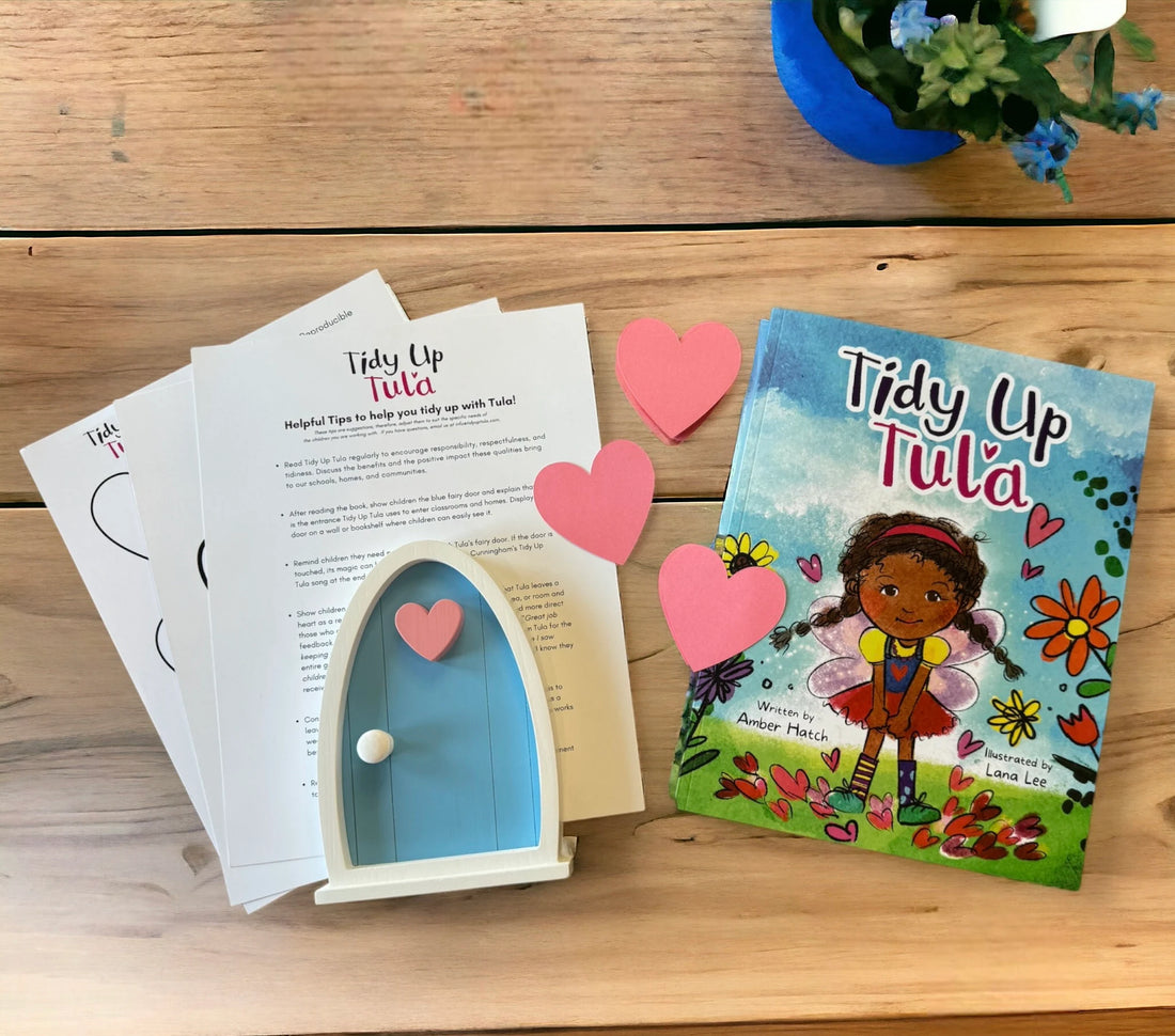 The Kit for Tidy Up Tula,desk fairy,respect,responsibility,tidinessTidy Up Tula,respect,tidy fairy kit,cleaning fairy,fairy door, school,kit