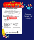 Notary Kids Activity | Notary Flyer Template | Editable Worksheet | Kids Coloring Page | Youth Learning Activity | Notary Worksheet