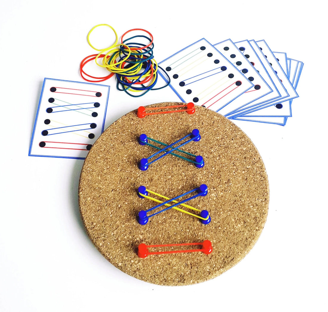 Rubber Band Play, Fine Motor Activity, Montessori Activities, Fine Motor
