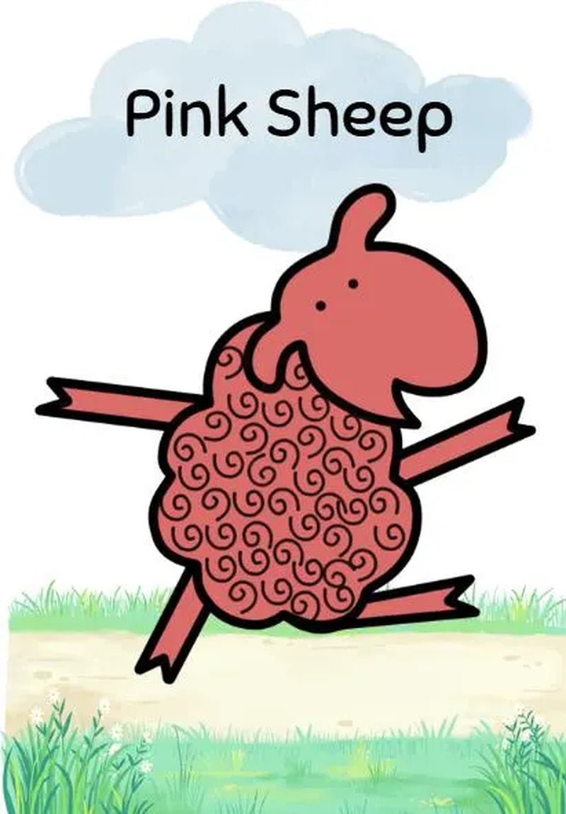 Where is the Green Sheep? Flashcards - Set of 14