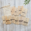 Wooden Flash Cards, Number Flash Cards, Counting Activity, Educational Resources, Educational Toys, Homeschool Resources, Tens Frame