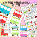 Beginning sounds activity, Preschool curriculum, Interactive wall poster for preschool, homeschool , kindergarten, toddler matching activity