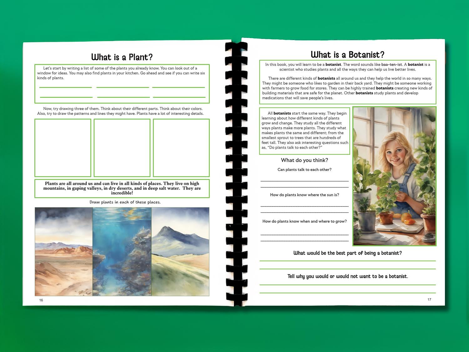 Botany Workbook for Homeschoolers - Grades 5–12 - Creative, Credit-Worthy Plant Science - Homeschool Middle School - Neurodivergent Friendly