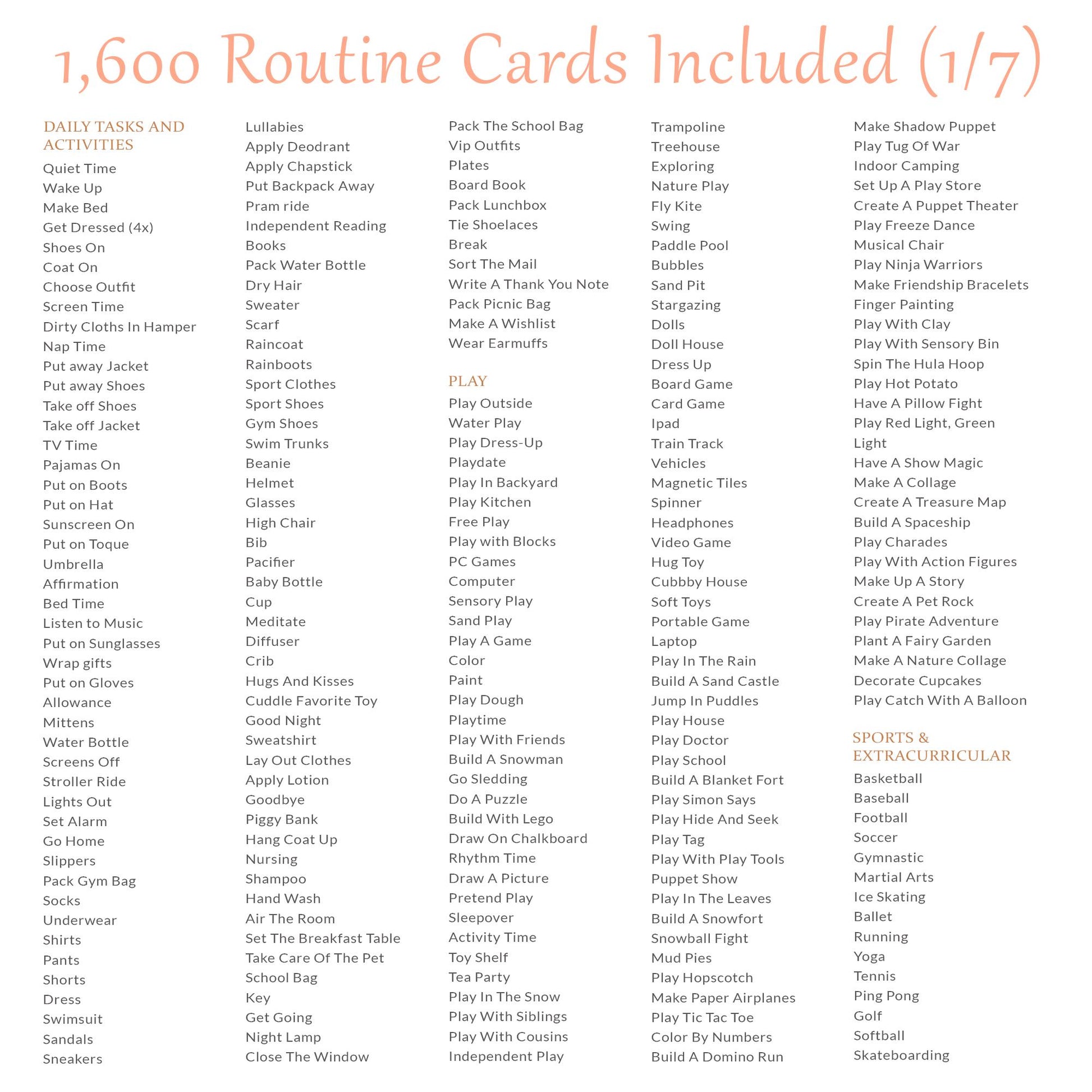 Daily Routine Cards Visual Schedule Toddler Routine Chart for Kids Chore Chart Daily Rhythm Checklist Montessori Preschool PEC Card EDITABLE