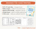 Back to School Bundle for Ages 3-4 | Preschool Curriculum Worksheets | Homeschool Pre-K Printables | ABC, Writing & Counting Activities