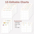 Daily Routine Cards Visual Schedule Toddler Routine Chart for Kids Chore Chart Daily Rhythm Checklist Montessori Preschool PEC Card EDITABLE