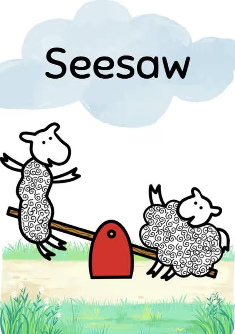 Where is the Green Sheep? Flashcards - Set of 14