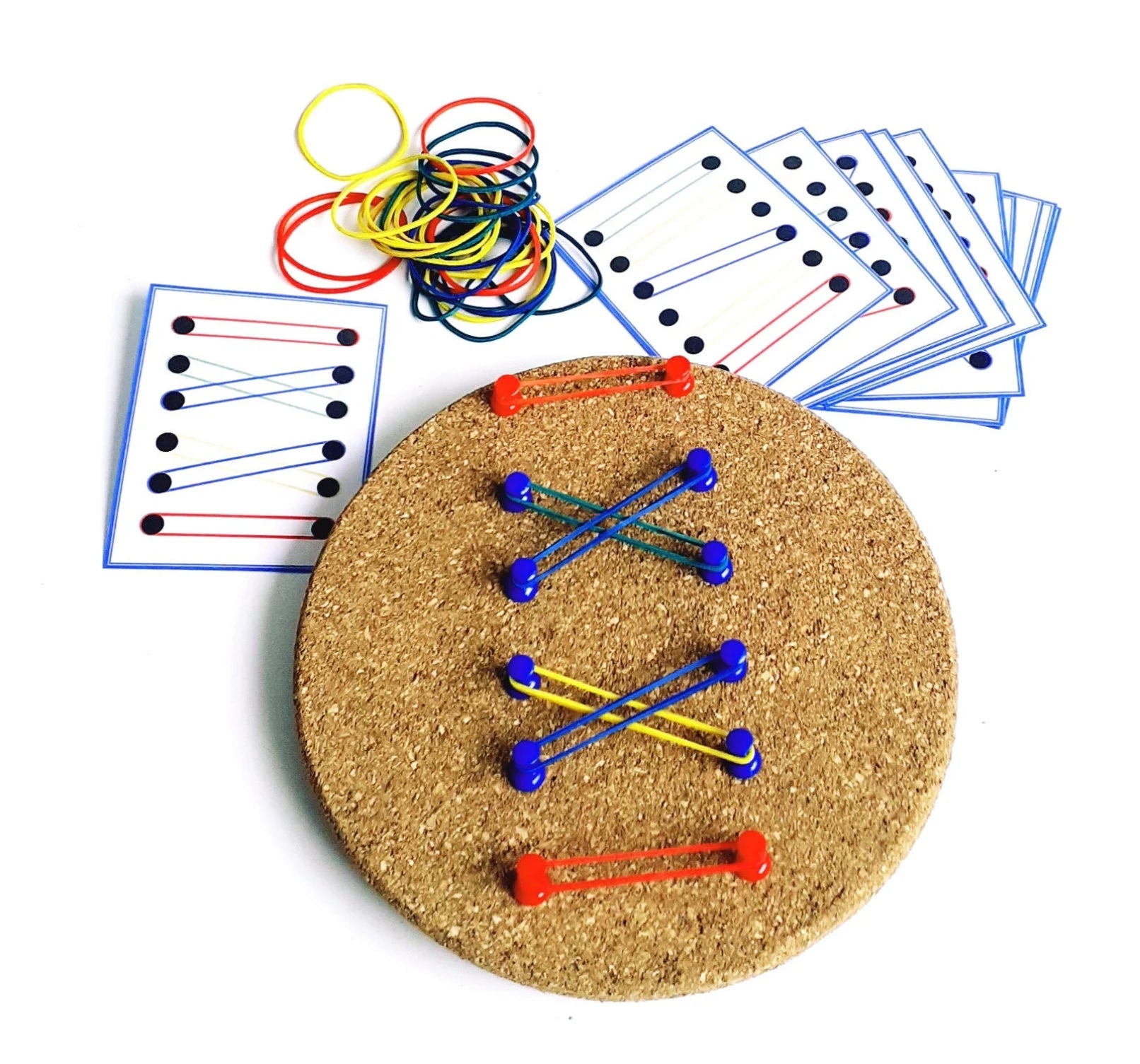 Rubber Band Play, Fine Motor Activity, Montessori Activities, Fine Motor