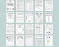 Financial Literacy Workbook for Kids, Teach Learn About Money Printable Activities for Kids, Classroom Money Activity, Allowance Tracker Kid