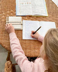 Multiplication Chart by 12 - Wooden Education Multiplication Board with Viewer Window - Homeschool Supplies - Back to school / Easter Gift