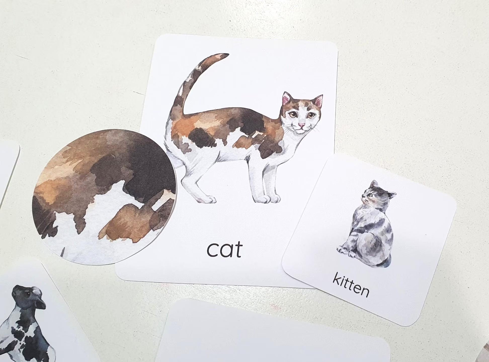 Farm Animal Matching Games, Animal Pattern Activity, Mother & Baby Animal Matching Cards, Farm Themed Preschool Activity, Nature Study Cards