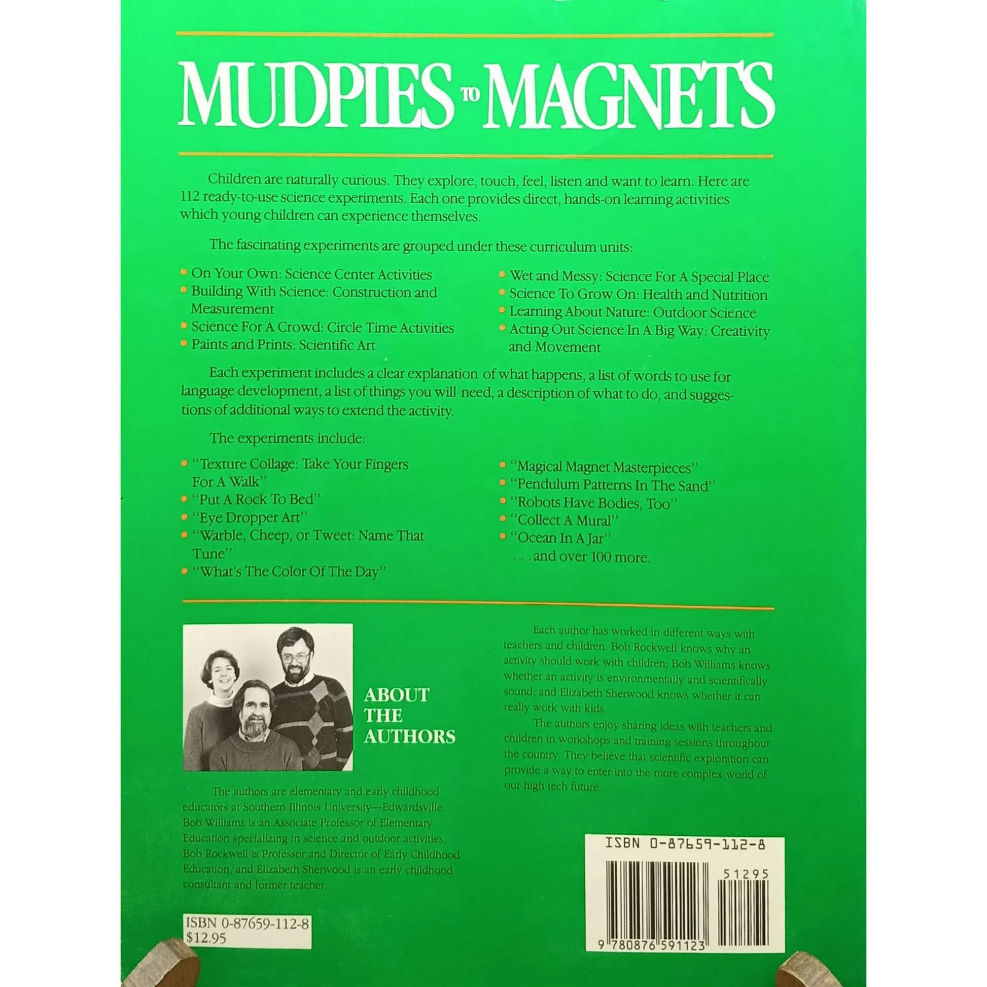 Mudpies To Magnets Preschool Science Curriculum Book By Williams & Rockwell