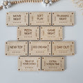 Behaviour Management Tools Wooden Token Set of Appreciation, Reward System, Children Reward Ticket System, Kids Motivational Wood Coins Gift