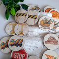 Wooden Memory Game, Construction Game, Memory Match, Story Stones, Educational Resources, Learning Resources, Montessori Toys For Kids
