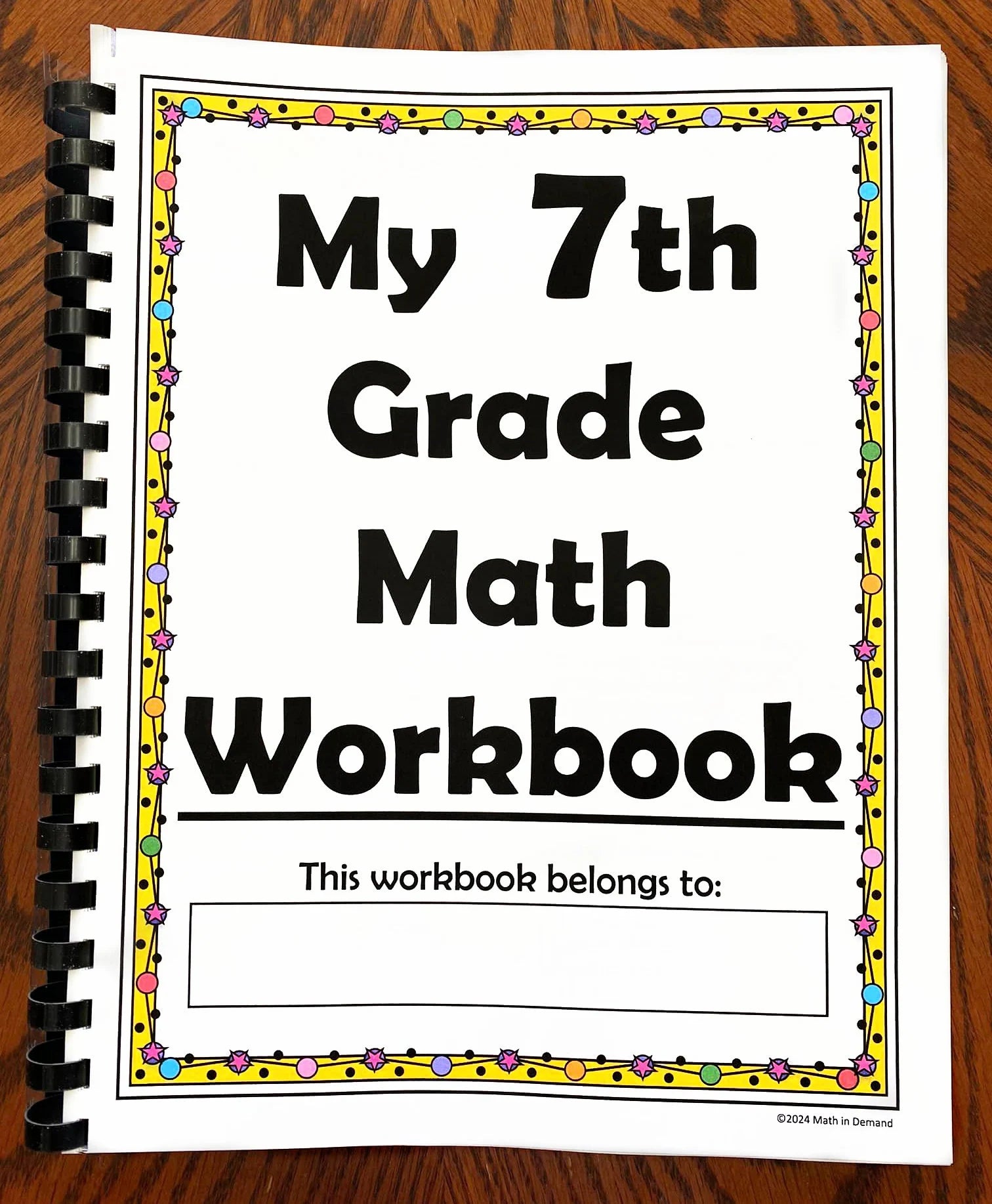 7th Grade Math Workbook