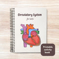 Circulatory system activity book | Printable Worksheets | Homeschool Resources | Anatomy Curriculum | Learning Activities | STEM for kids