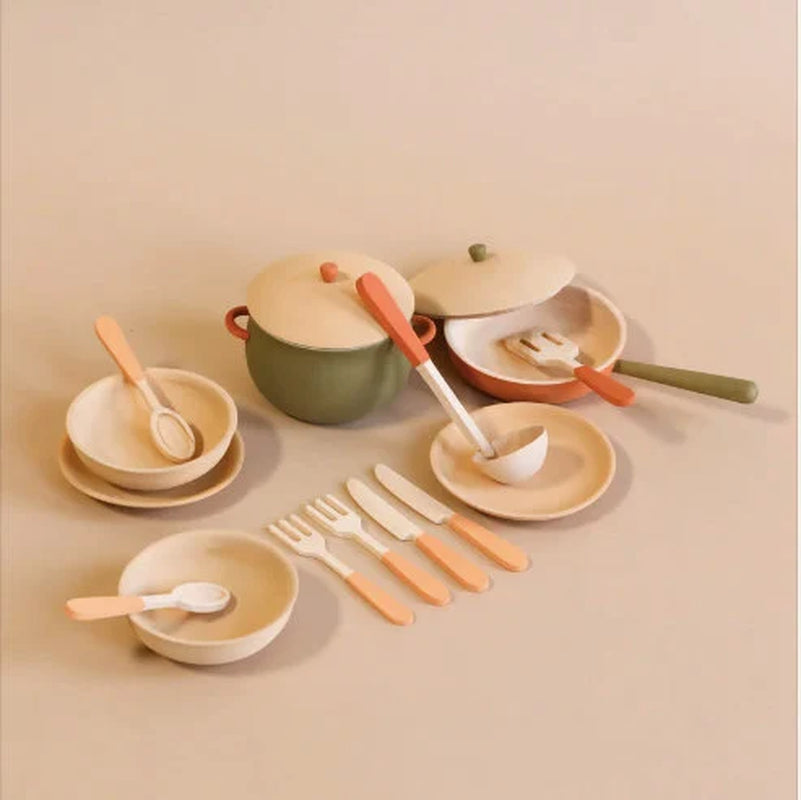 Wooden Pretend Play Food, Montessori Learning Toys, Waldorf Sensory Play Set, Educational Toys For Kids, Toys And Games