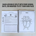PRINTED Anatomy Workbook for Christian Homeschool Middle School Science Resource Guide for Challenge A and Classical Homeschooler Human Body