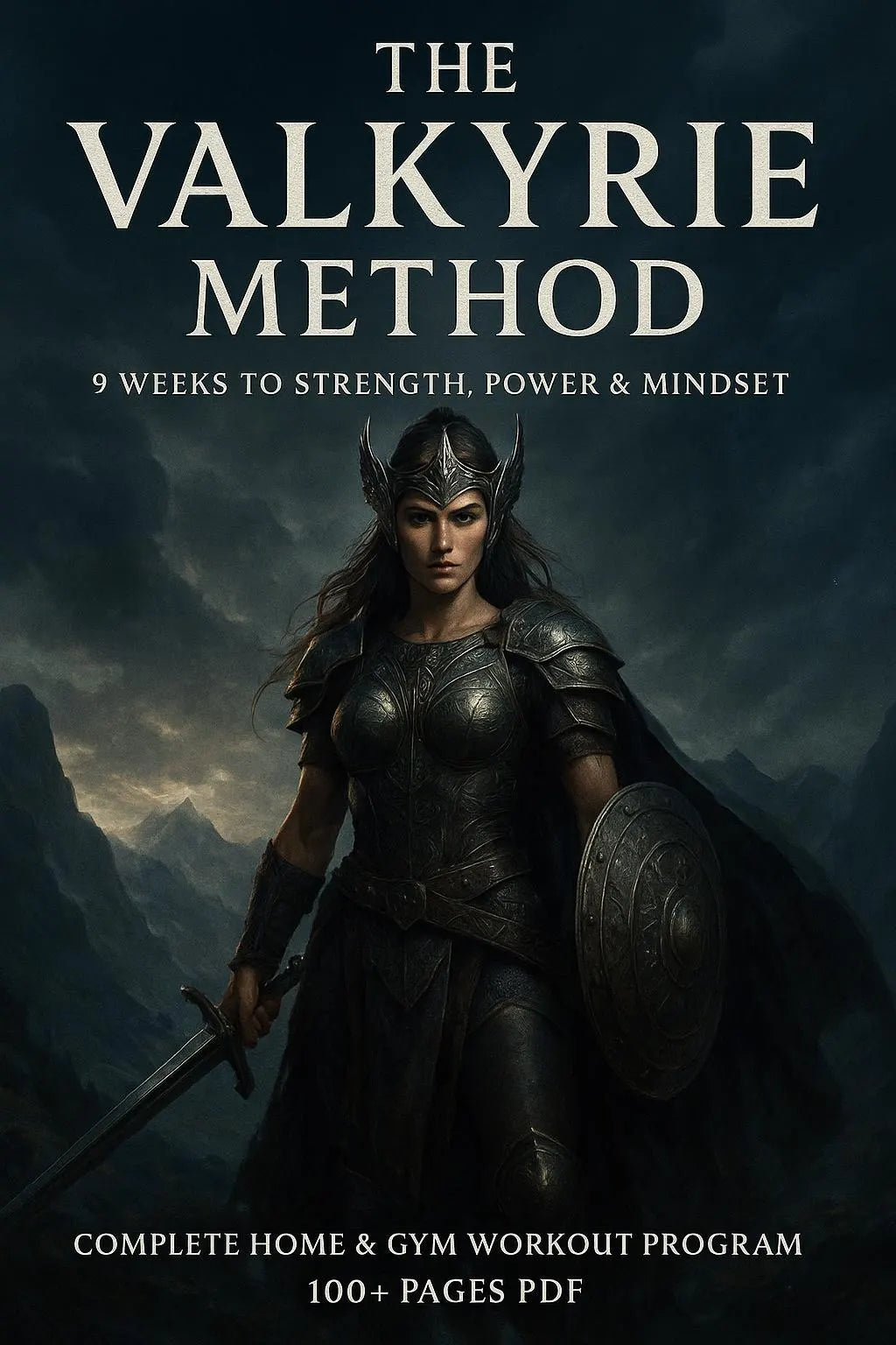 Valkyrie Warrior Workout Training eBook | Norse Fitness Field Manual | At-Home Warrior Strength & Discipline Guide
