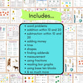 First Grade Math Workbook