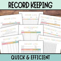 Homeschool Planner Printable, Homeschool Planner, 2025 2026, Homeschool Planner Pages, Homeschool Planning, Teacher Planner Home School