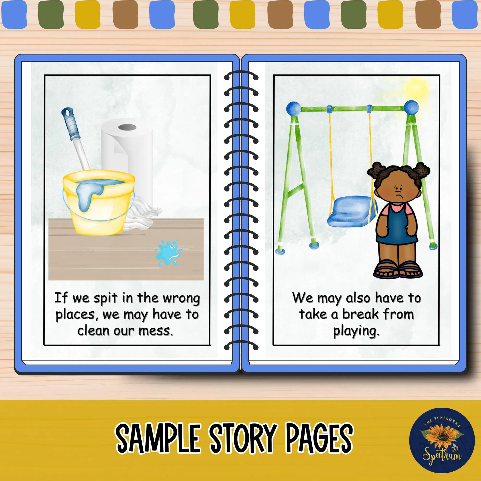 Behavior Social Story Collection | No Hitting, Biting, Spitting, Throwing | Social Emotional Learning & Behavior Management