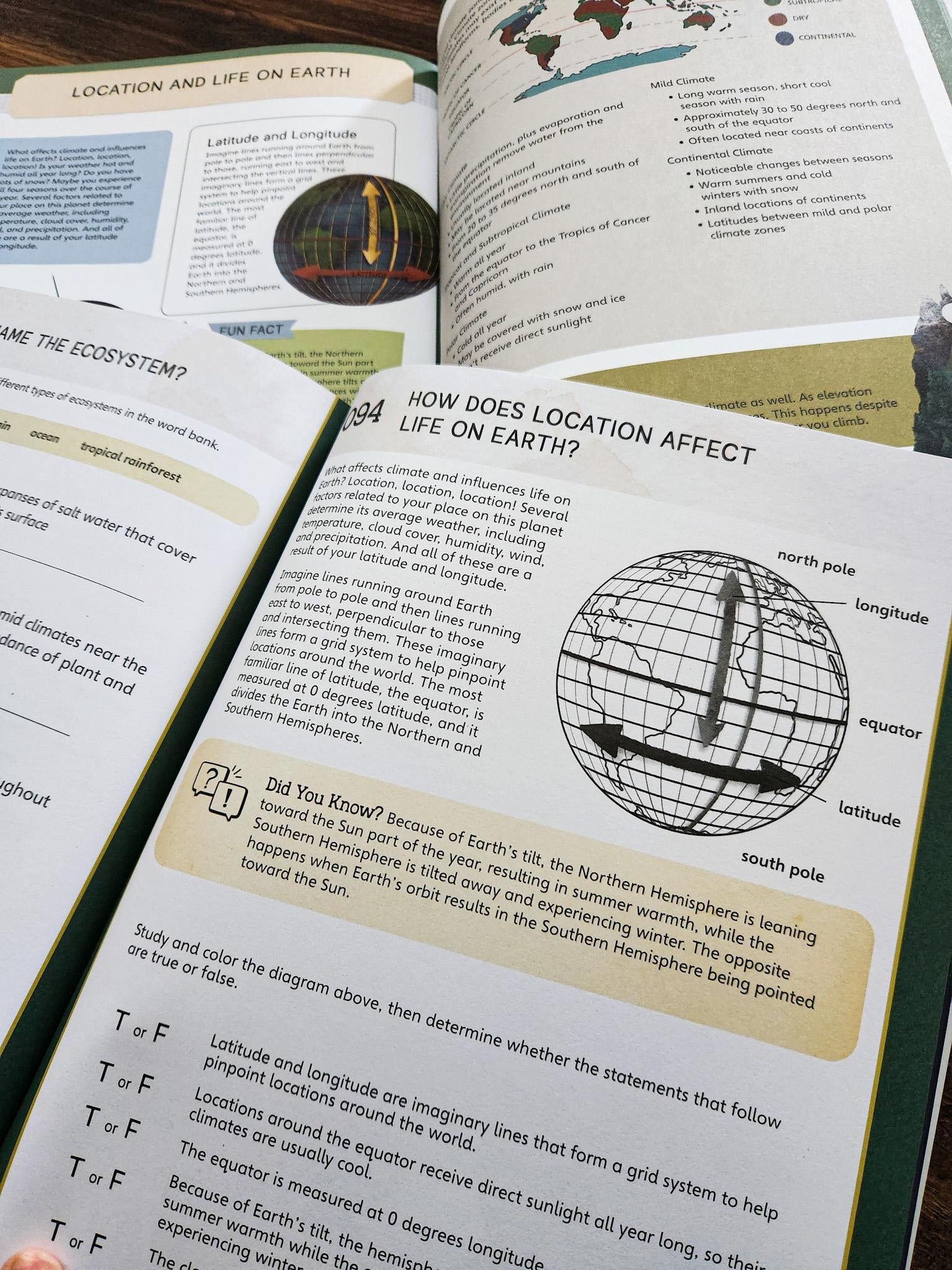 Planet Earth & Workbook Bundle