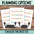 Homeschool Planner Printable, Homeschool Planner, 2025 2026, Homeschool Planner Pages, Homeschool Planning, Teacher Planner Home School