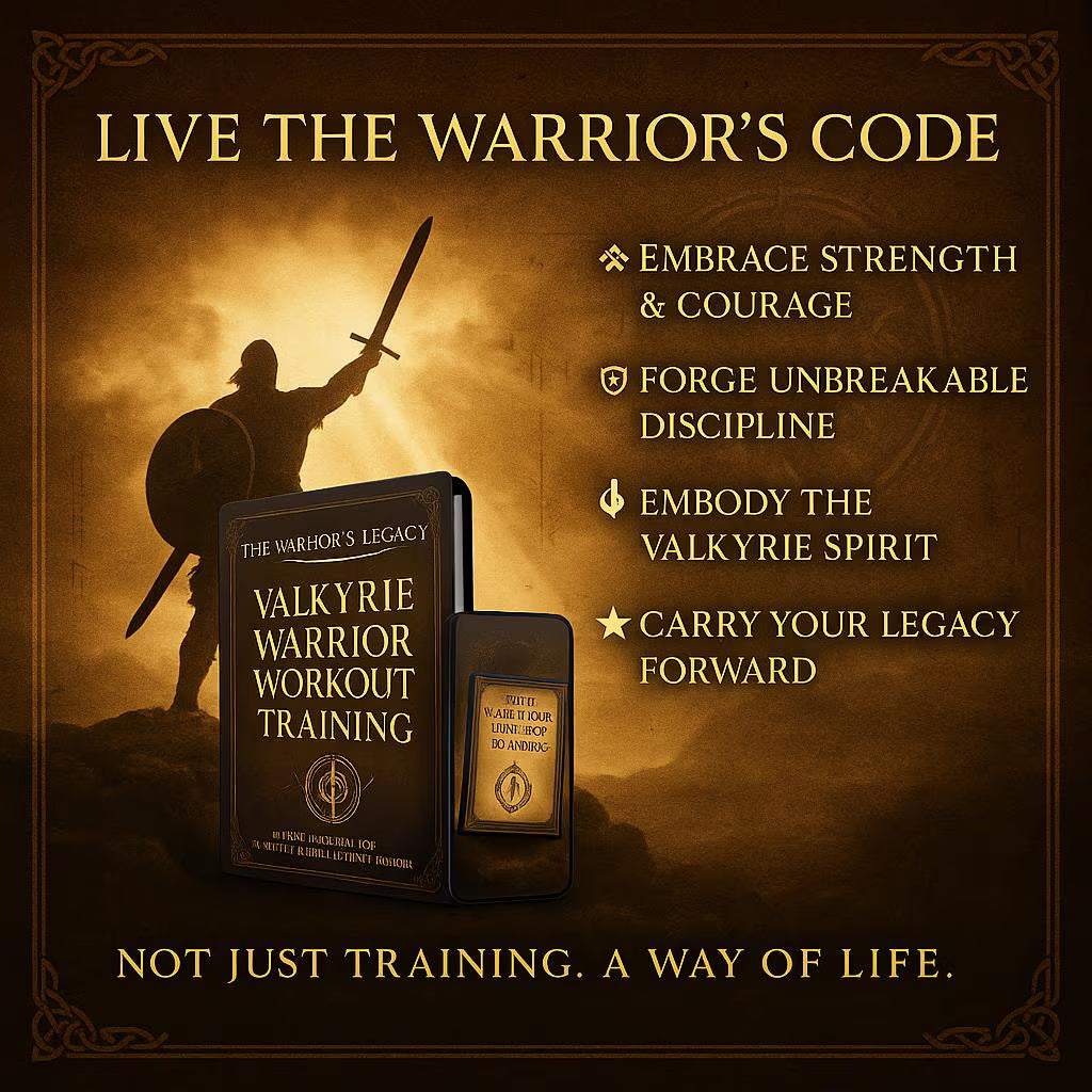 Valkyrie Warrior Workout Training eBook | Norse Fitness Field Manual | At-Home Warrior Strength & Discipline Guide