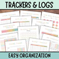 Homeschool Planner Printable, Homeschool Planner, 2025 2026, Homeschool Planner Pages, Homeschool Planning, Teacher Planner Home School