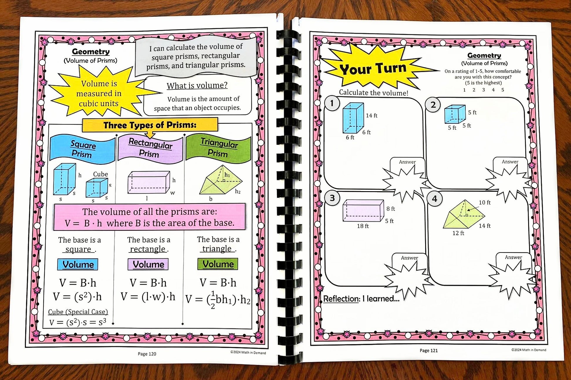 7th Grade Math Workbook