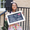 First Day of School Sign, First and Last Day of School Sign, Back to School Sign, School Board, Kindergarten Sign, Preschool Sign, 1st Day