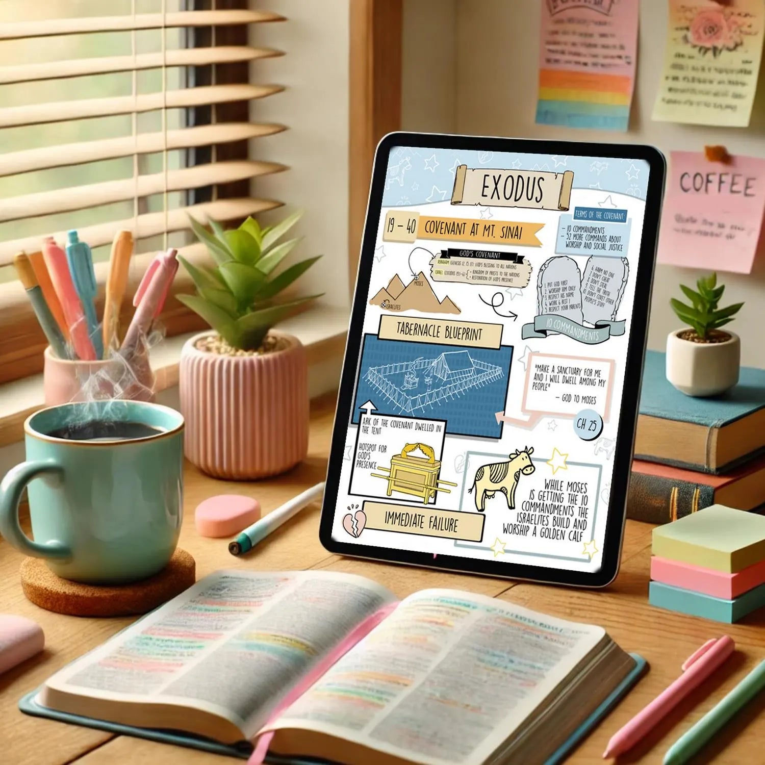 Homeschool Bible Study PDF | Christian Homeschool Curriculum | Bible Learning Pages | Kids Bible Worksheets | Scripture Printables